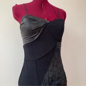 Diesel Females black silk and cotton dress